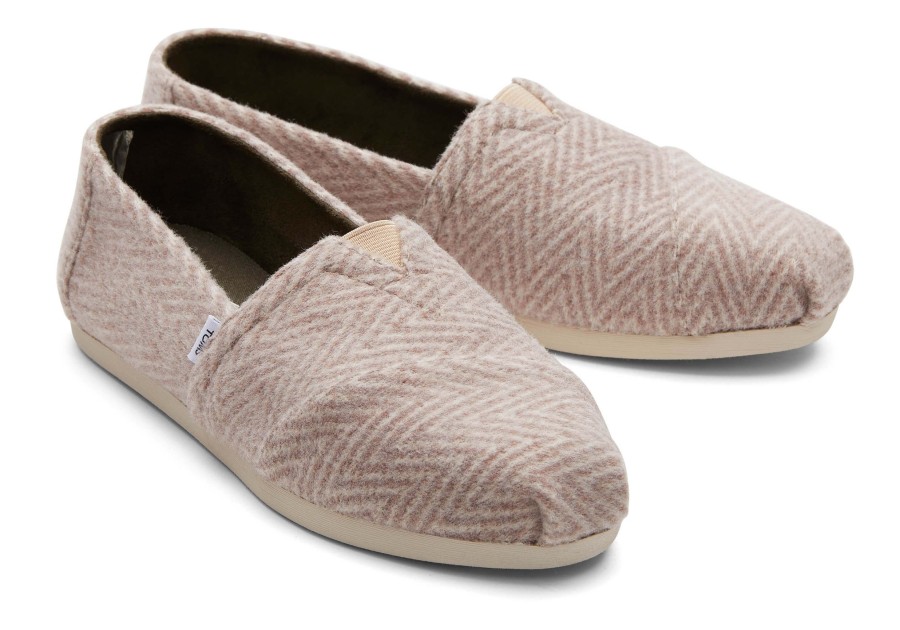 TOMS Alpargatas | Alpargata Natural Herringbone|Alpargata Natural Herringbone Herringbone Oatmeal