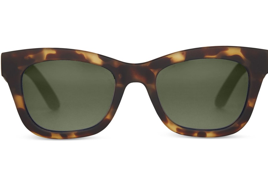 TOMS | Paloma Matte Blonde Tortoise-Olive Gradient Polarized