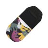 TOMS Socks | Ultimate No Show Socks Abstract Floral Black