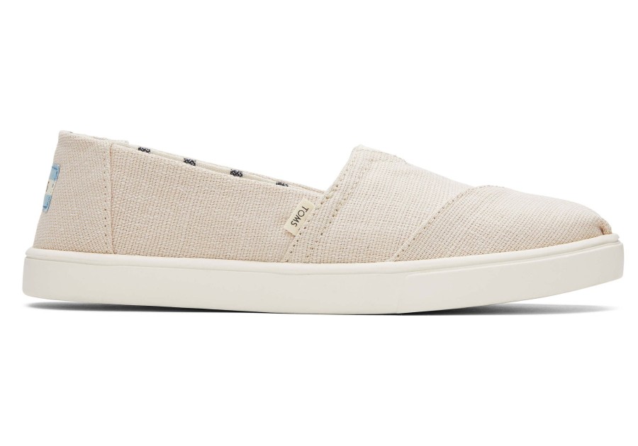 TOMS Sneakers | Alpargata Cupsole Heritage Canvas Slip On Natural