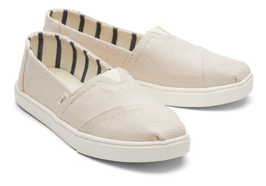 TOMS Sneakers | Alpargata Cupsole Heritage Canvas Slip On Natural