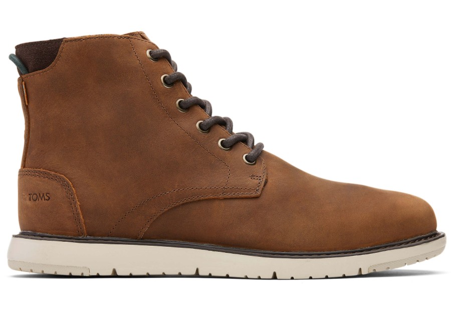 TOMS Dress Shoes | Hillside Boot Water Resistant Topaz Brown