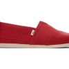 TOMS Alpargatas | Alpargata Recycled Cotton Canvas|Alpargata Recycled Cotton Canvas Red