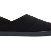 TOMS Slippers | Ezra Black Faux Fleece Convertible Slipper|Ezra Black Faux Fleece Convertible Slipper Black Felt/Fleece