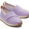 TOMS | Tiny Resident Purple Heritage Canvas Toddler Sneaker Orchid