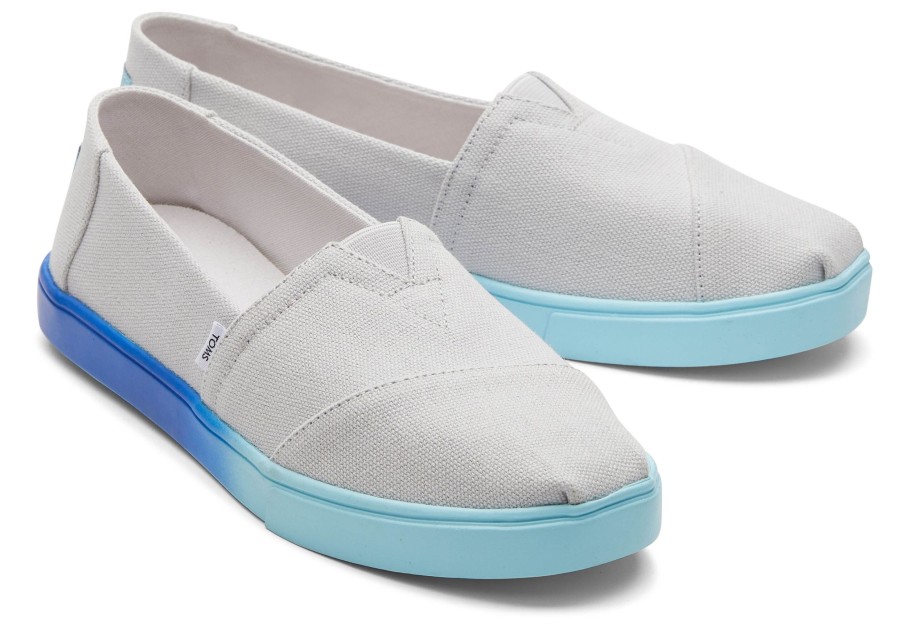 TOMS Sneakers | Alpargata Cupsole Slip On Lunar Grey Heritage Canvas