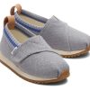 TOMS | Tiny Resident Grey Heritage Canvas Toddler Sneaker Shadow