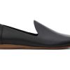 TOMS Flats | Darcy Leather Flat Black