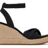 TOMS Heels & Wedges | Marisela Wedge Sandal|Marisela Wedge Sandal Black Slubby Woven