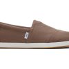 TOMS Slip Ons | Alp Fwd Taupe Recycled Cotton Canvas Taupe Grey