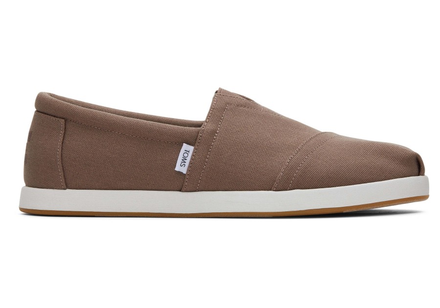 TOMS Slip Ons | Alp Fwd Taupe Recycled Cotton Canvas Taupe Grey