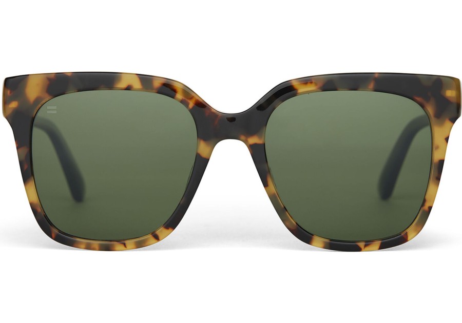 TOMS | Natasha Blonde Tortoise - Bottle Green Polar