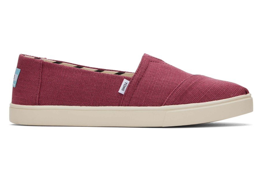 TOMS Sneakers | Alpargata Cupsole Rose Heritage Canvas Slip On Vintage Rose