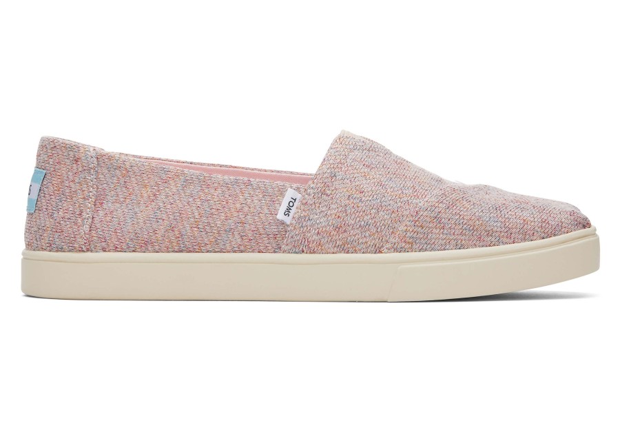 TOMS Sneakers | Alpargata Cupsole Slip On Pink Metallic