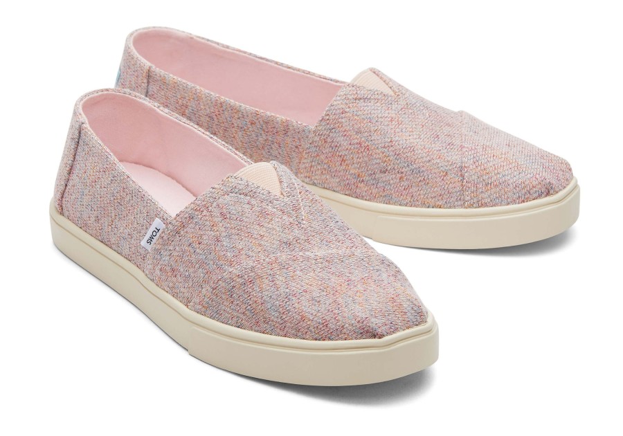 TOMS Sneakers | Alpargata Cupsole Slip On Pink Metallic