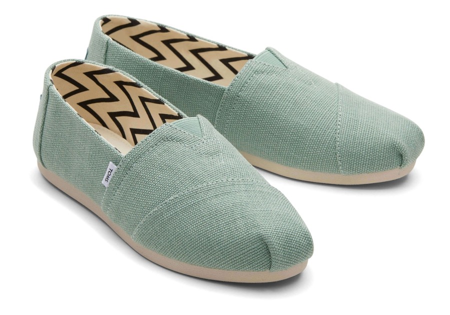 TOMS Alpargatas | Alpargata Sage Heritage Canvas Frosty Sage