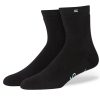 TOMS Socks | Quarter Crew Socks Black