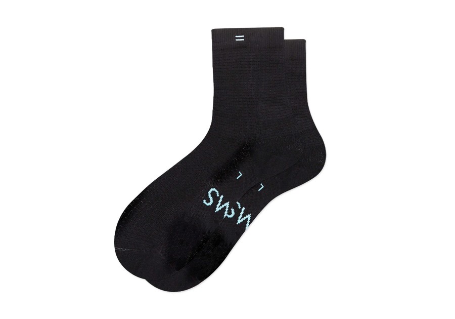 TOMS Socks | Quarter Crew Socks Black