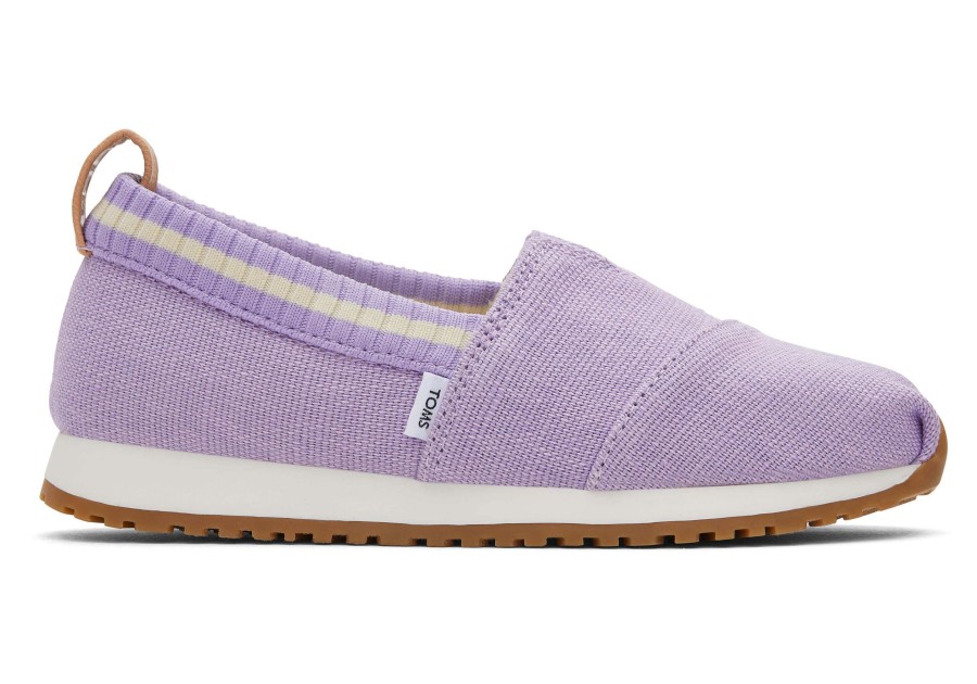 TOMS | Youth Resident Purple Heritage Canvas Kids Sneaker Orchid