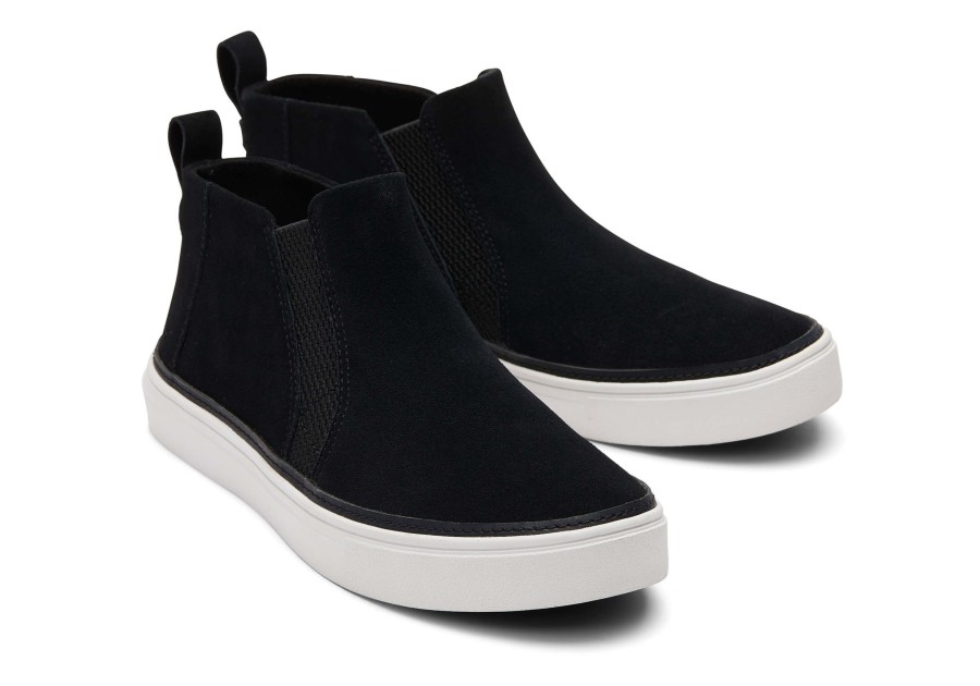 TOMS Sneakers | Bryce Suede Slip On Sneaker Black