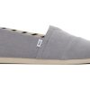 TOMS Alpargatas | Alpargata Grey Heritage Canvas Shadow