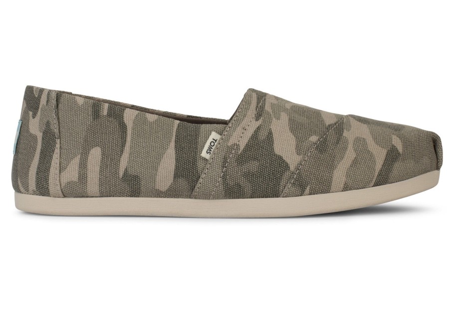 TOMS Alpargatas | Alpargata Camo Taupe Grey