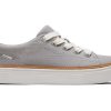 TOMS Sneakers | Alex Grey Canvas Sneaker|Alex Grey Canvas Sneaker Drizzle Grey