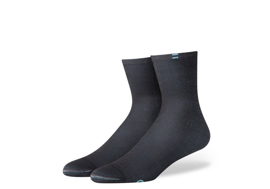 TOMS Socks | Sheer Quarter Crew Socks Sheer Black