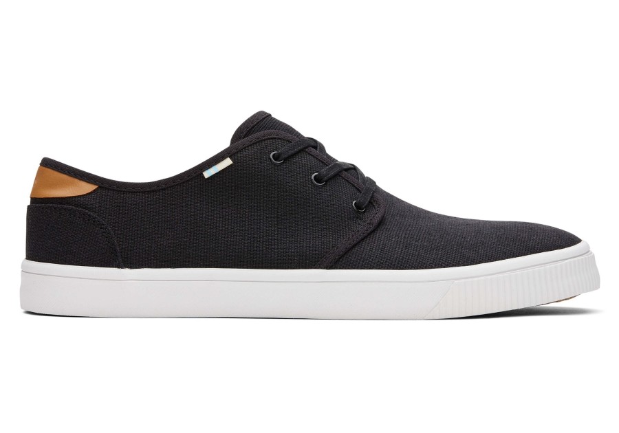 TOMS Sneakers | Carlo Eco Sneaker Black Heritage Canvas