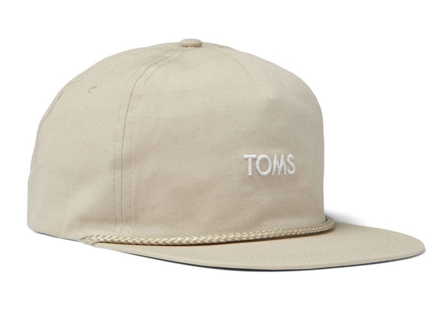 TOMS Hats & Beanies | Toms Cotton Canvas Hat Natural