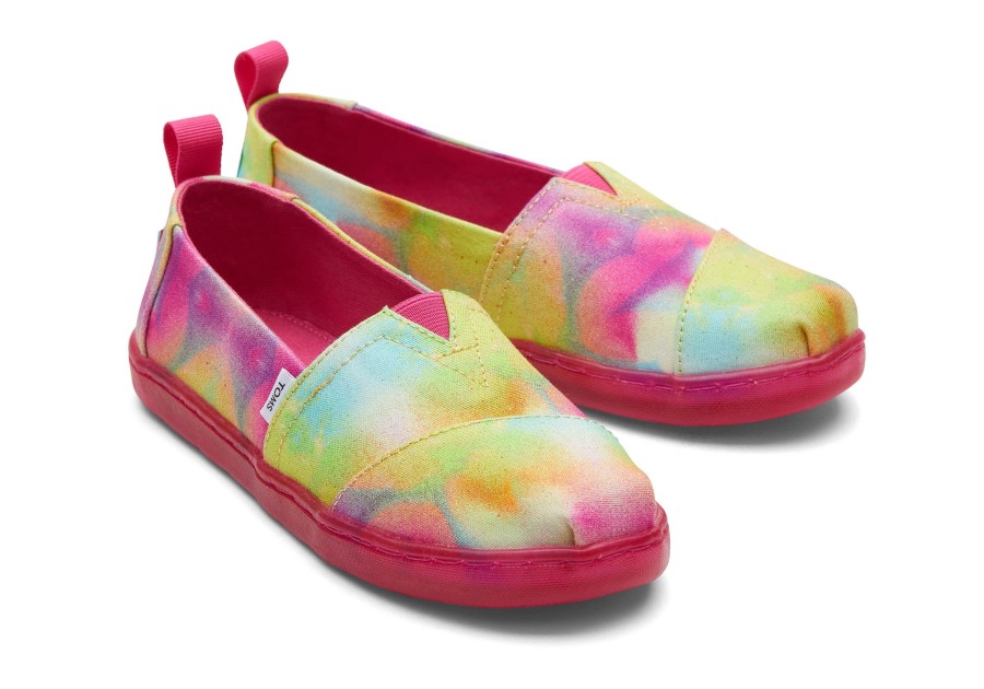 TOMS | Youth Alpargata Botanical Sunprint Kids Shoe Mango