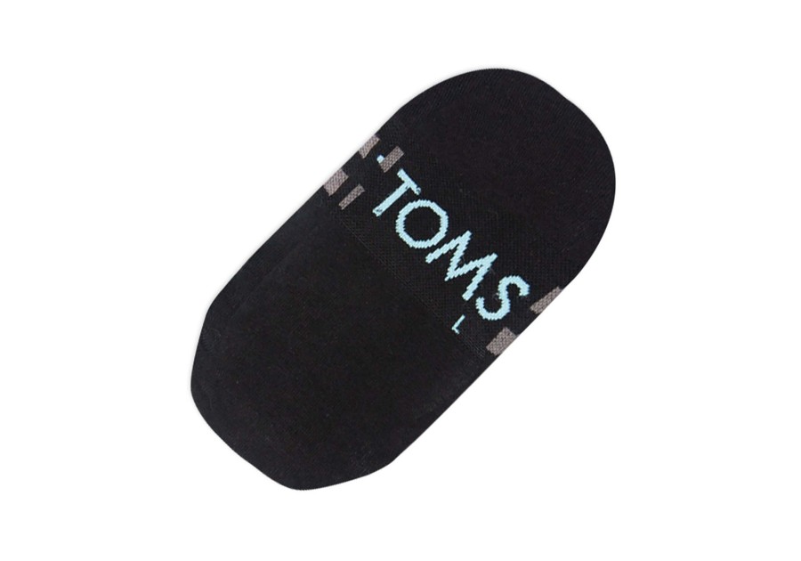 TOMS Socks | Ultimate No Show Socks Black