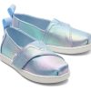 TOMS | Tiny Alpargata Iridescent Toddler Shoe Canvas Iridescent