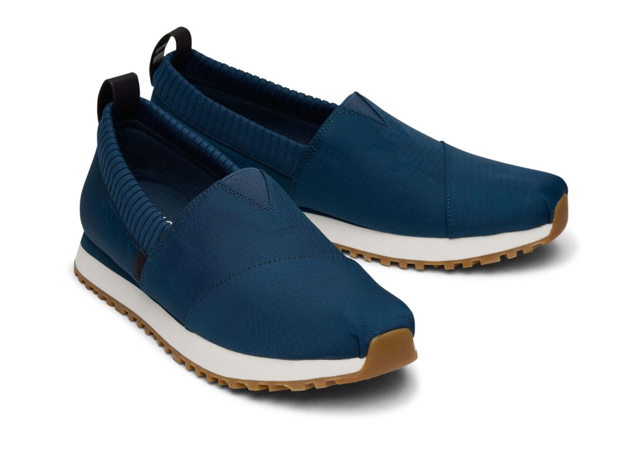 TOMS Sneakers | Resident 2.0 Blue Ripstop Sneaker Dark Indigo