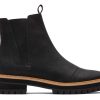 TOMS Boots & Booties | Dakota Water Resistant Leather Boot|Dakota Water Resistant Leather Boot Black