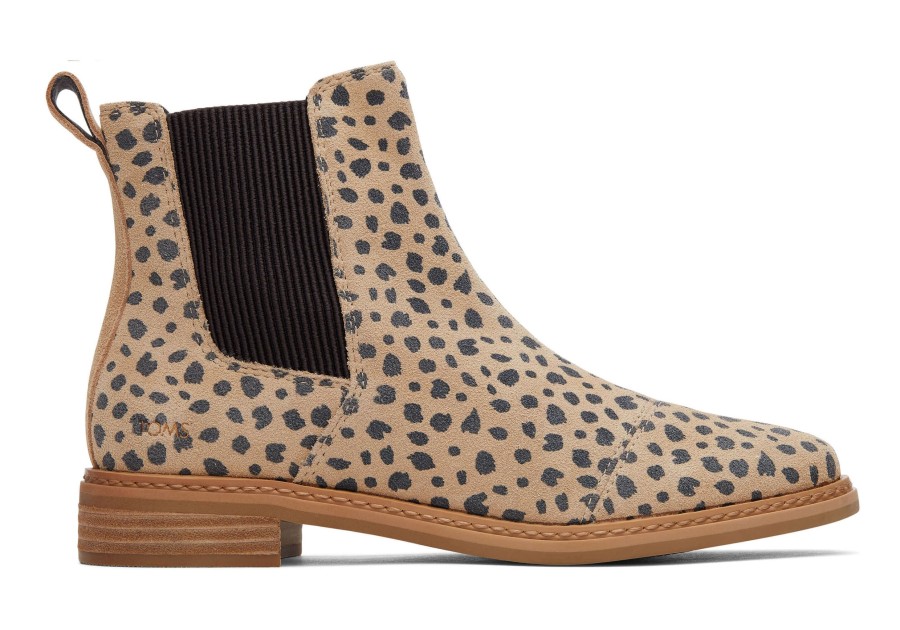 TOMS Boots & Booties | Charlie Boot|Charlie Boot Tan Cheetah