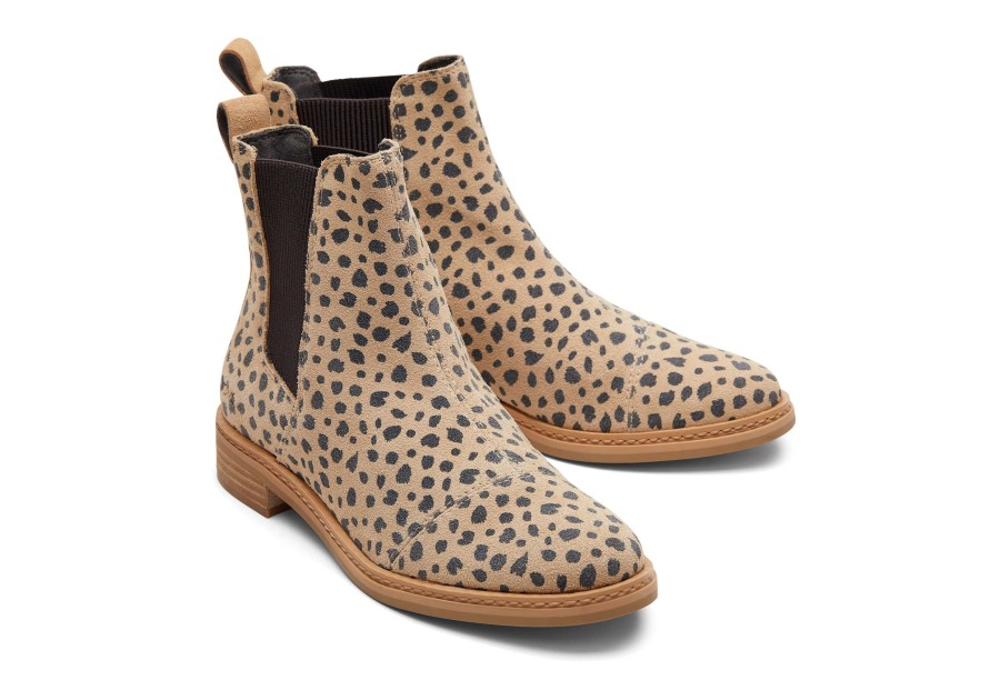 TOMS Boots & Booties | Charlie Boot|Charlie Boot Tan Cheetah