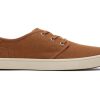 TOMS Sneakers | Carlo Heritage Canvas Lace-Up Sneaker Tan