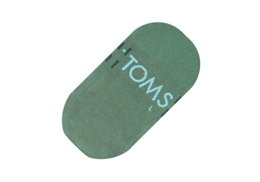 TOMS Socks | Ultimate No Show Socks Green