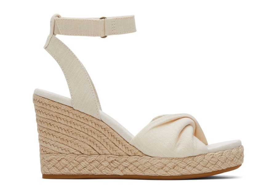 TOMS Heels & Wedges | Marisela Wedge Sandal|Marisela Wedge Sandal Natural Slubby Woven