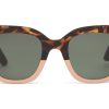 TOMS | Sydney Matte Blonde Tortoise -Glass Bottle Green