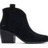 TOMS Heels & Wedges | Constance Black Suede Heeled Boot|Constance Black Suede Heeled Boot Black/Black