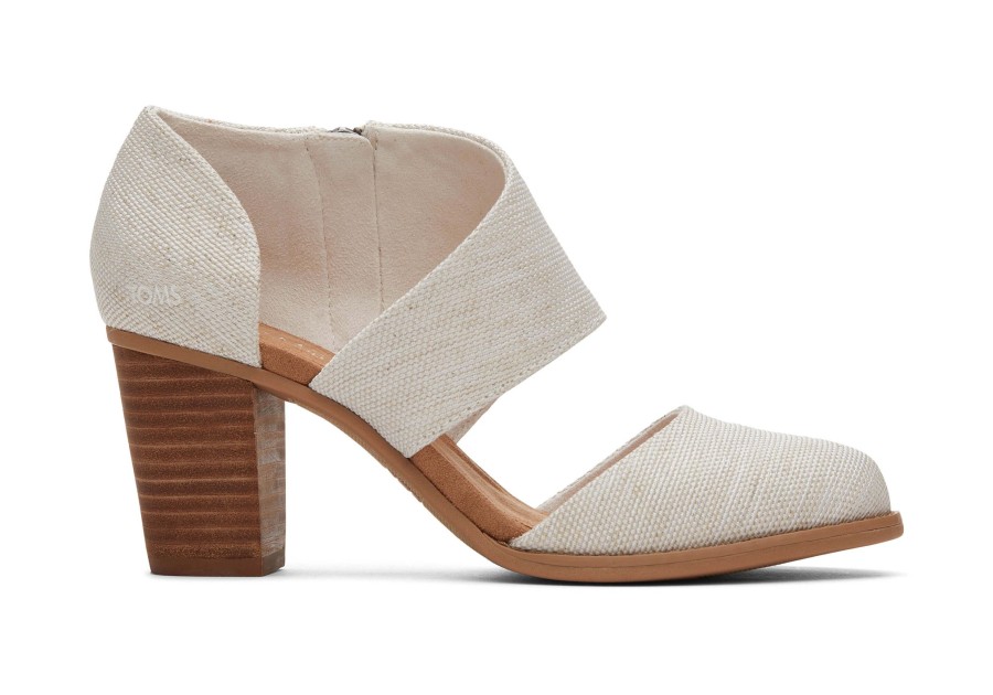 TOMS Heels & Wedges | Milan Closed Toe Heel Natural