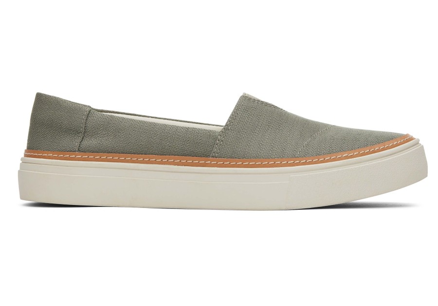 TOMS Sneakers | Parker Slip On|Parker Slip On Vetiver Grey