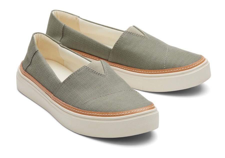 TOMS Sneakers | Parker Slip On|Parker Slip On Vetiver Grey