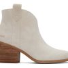 TOMS Heels & Wedges | Constance Suede Heeled Boot|Constance Suede Heeled Boot Light Sand