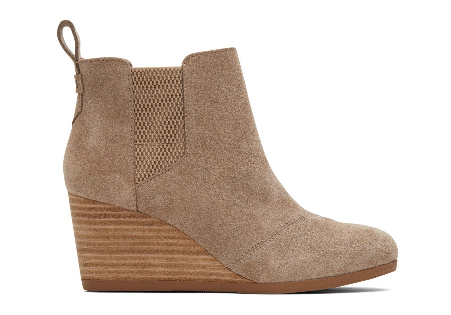 TOMS Boots & Booties | Kayley Boot Taupe Grey