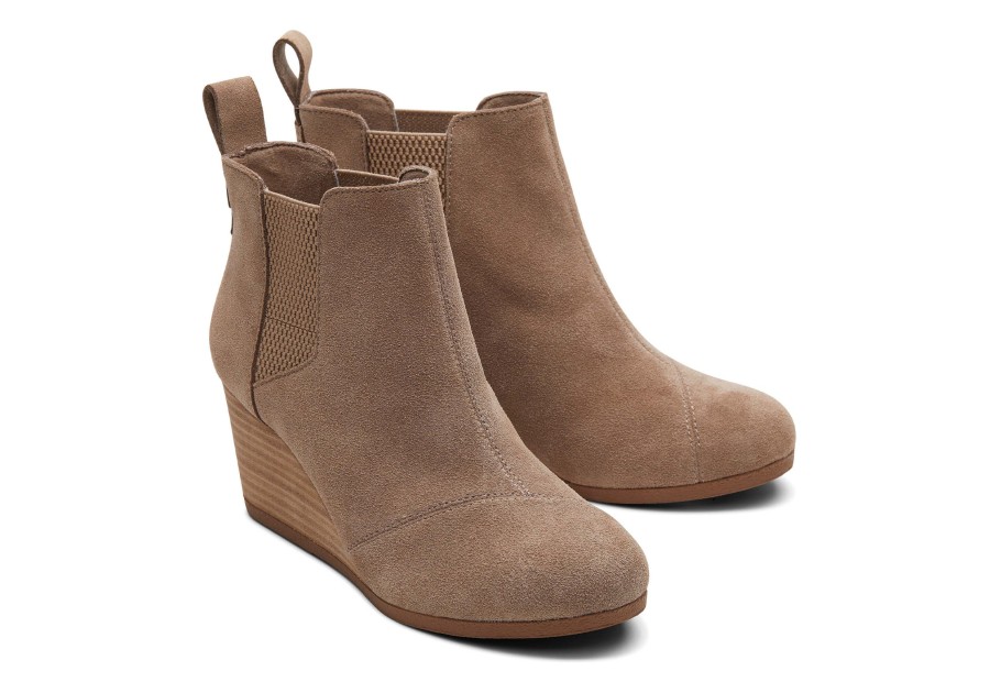 TOMS Boots & Booties | Kayley Boot Taupe Grey