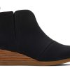 TOMS | Youth Clare Wedge Kids Boot Black