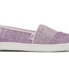 TOMS | Youth Alpargata Colorblock Iridescent Glimmer Glimmer Lilac